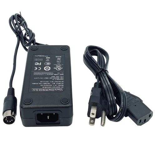 Genuine EDac 60W LZUSD05003MB1A2BK AC Adapter 5-Pin 12V 5A Power Supply