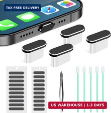 USB C Dust Plug, 4 Pack USB C Dust Cover Type C Anti Dust Port Plug Charging Por