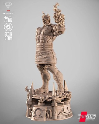 3D gedruckte 16K Resin Darkseid Skulptur 2025 B3dserk | Maßstab 1:6 | UNBEMALT