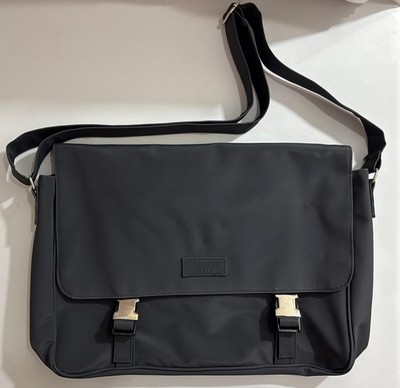 Vintage Cerruti 1881 All-Nylon Messenger Laptop Bag 16'' Vegan 90s Office