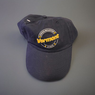 Vermont Green Mountain State New With Tags OSFA Strapback Hat New Old Stock