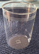 Schott Mainz Jenaer Glas Teeglas Einsatz Ersatzglas Bauhaus TOP 9x da