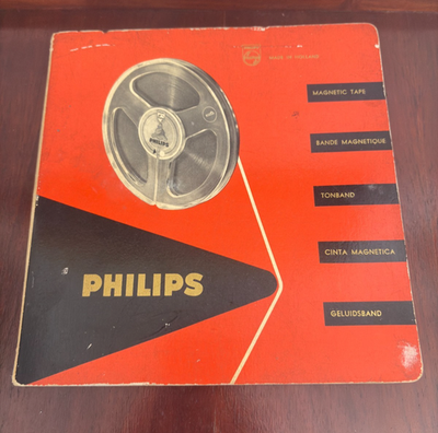 Bande Magnétique Philips 1/2 Pouce – Bobine Neuve, Reel To Reel