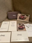 2017 Jeep Grand Cherokee Owners Manual with supplements and case