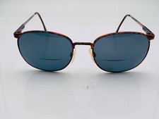 Vintage Marchon Fortune Tortoise Metal Oval Sunglasses FRAMES ONLY Italy
