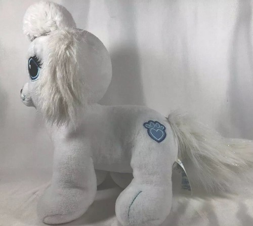 Build A Bear Palace Pets Pumpkin Plush 15" Stuffed Animal White Dog Cinderella - Picture 6 of 11
