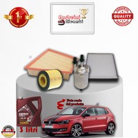 Inspektionskit Filter + ÖL VW Polo V 1.2 44KW 60CV Von 2009->