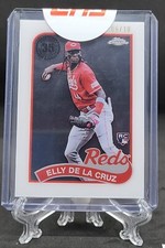 🔥2024 Topps Chrome Baseball Elly De La Cruz 1989 Layer Variation Black Wave/10