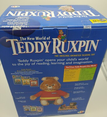 The New World of Teddy Ruxpin - New In Box, unopened until