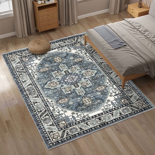 Large Area Rugs 8x10 9x12 Machine Washable Carpet Floor Rug 5x7 Carpets 6x9 Mat - Picture 9 of 21