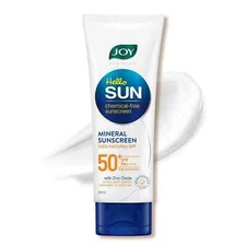 Joy SPF 50 PA++++ Mineral Sunscreen For Oily Skin | 100% Natural | 50ml| unisex