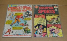 2 Vintage DC Sports Comic Books-#7 Strangest Sports Stories & #2 Champion Sports