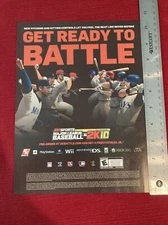 2K Sports Major League Baseball 2K10 Video Game 2010 Print Ad