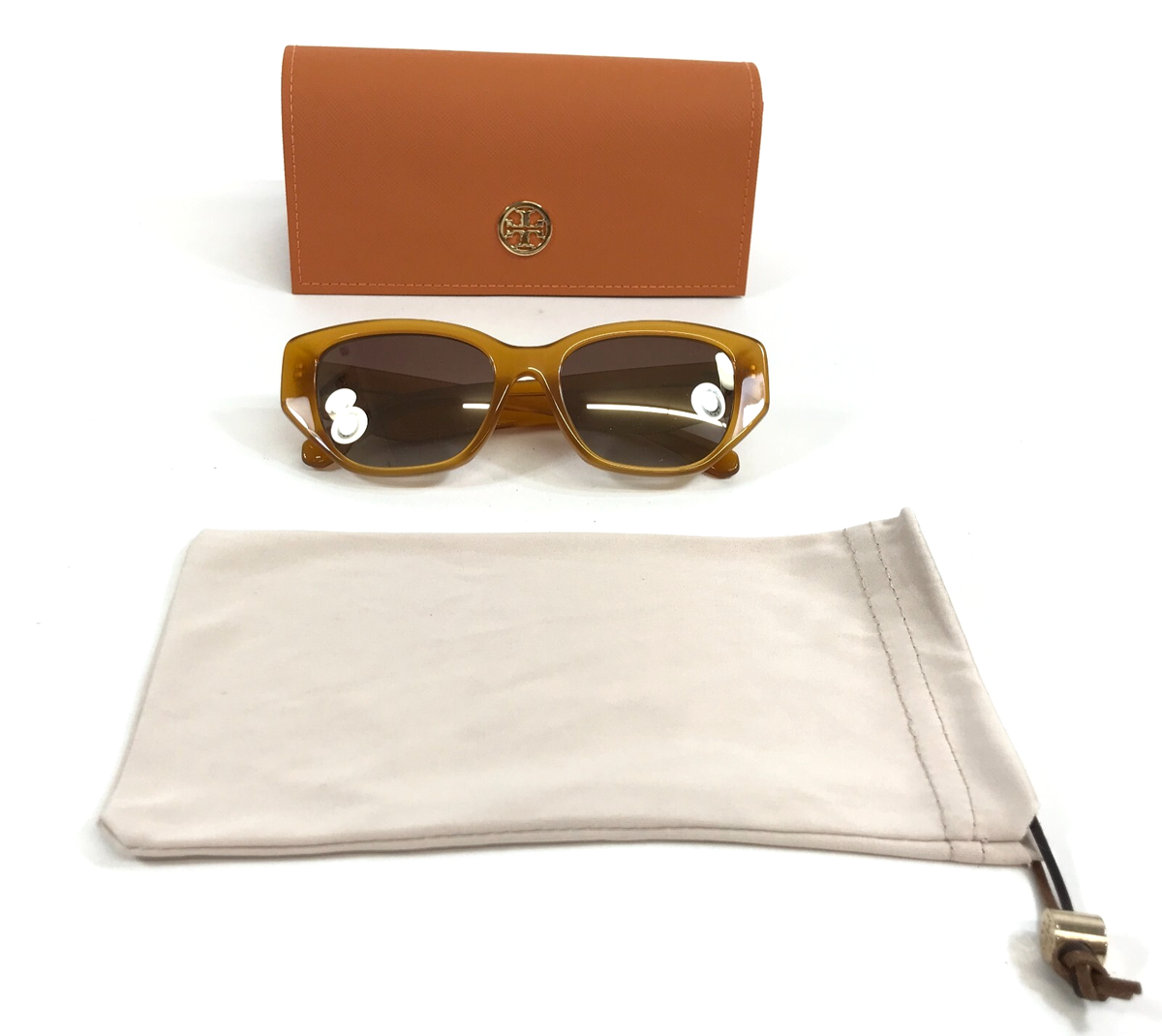 Tory Burch Sunglasses TY7196U 1958/6K Milky Brown Frames  display picture 1