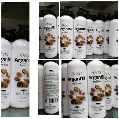 DEXE ARGAN OIL 400ml Shampoo &400ml conditioner by DEXE -NEW ARRIVAL