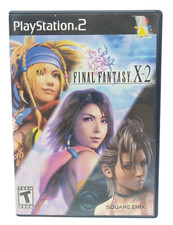 Final Fantasy X-2 (PlayStation 2, 2003) Black Label Complete Game & Manual PS2