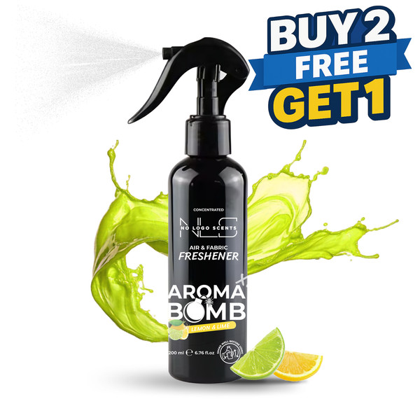 Vaporizador de aire concentrado y tela limón y lima spray perfume fuerte sin manchas