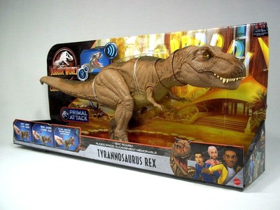 t rex jurassic world mattel