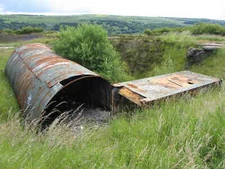 Photo 6x4 Old colliery structures near Varteg  c2016