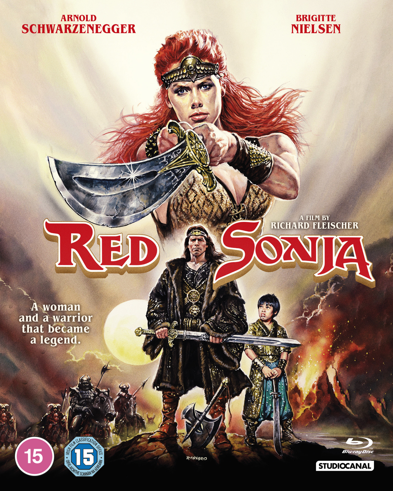 Red Sonja (Blu-ray) Janet Agren Donna Ostabuhr Terry Richards Ronald Lacey