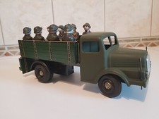 DDR Spielzeug - Blechspielzeug MSW / MSB NVA LKW S4000 H3A & 8 Soldaten Figuren
