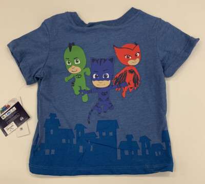 PJマスク幼児用Boys ' Catboy Short Sleeve Hoodie w /マスク カラー: ブルー PJ Masks Short Pyjamas - Snuggle Fit