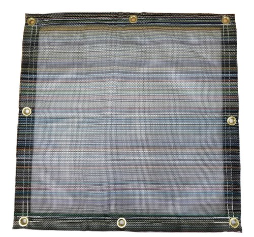 10' x 30' Multi-Color Vinyl Coated Mesh Tarp 10 oz Dump Truck Fence Landscape - Picture 2 of 4