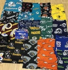 NFL Football Cotton Fabric 1/4 Yard Jets, Dolphins, Broncos, Steelers, Etc.