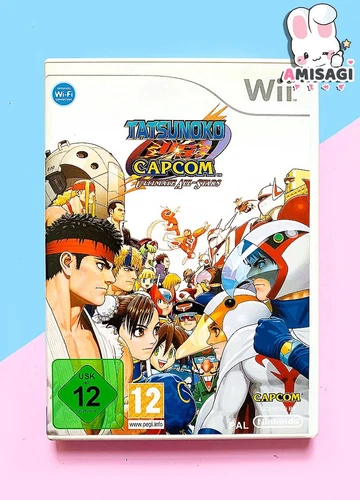 Tatsunoko Vs Capcom: Ultimate all-Stars - Wii Nintendo Game Pal Condition Good
