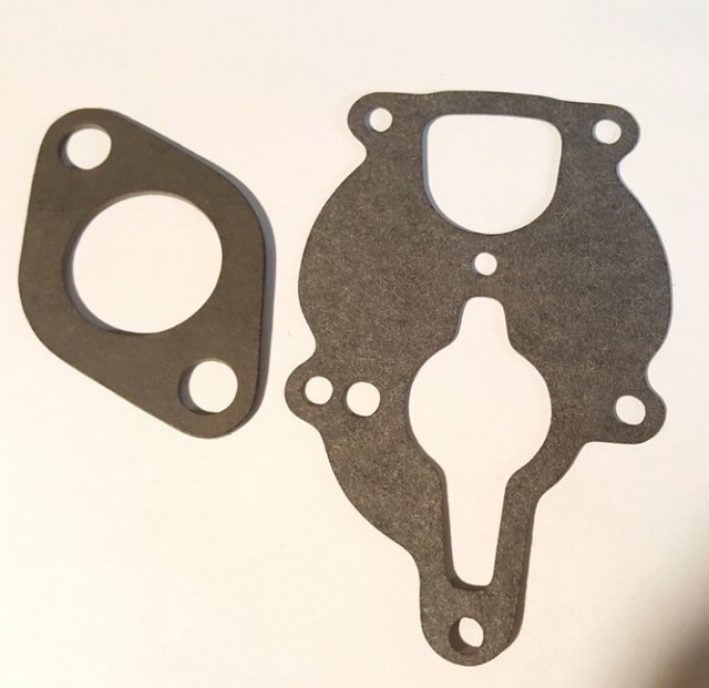 CARBURETOR GASKET SET (2pc) FITS 13737 GRAVELY L/C ZENITH ALUMINUM
