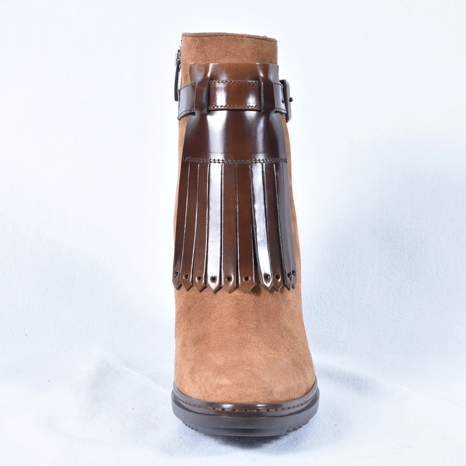 New Peperosa Damen Stiefeletten Stiefel Boots Braun Leder 37 39 40 - Bild 4 von 4