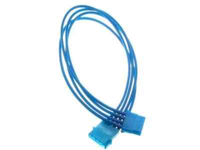 Mod Smart Kobra Cable 4pin Molex EZ Pinch Molex Extension 24 Inch Aqua Blue