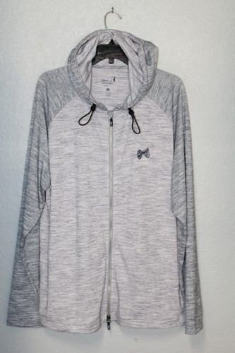 NEW johnnie-O x Columbus Blue Jackets Daniel Performance Full Zip Hoodie XL NWOT