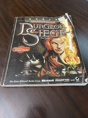 Dungeon Siege Sybex Official Strategy Guide & Secrets Microsoft Windows PC RPG