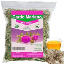 Cardo Mariano Milk Thistle Herb, Cardo Marin, Cardo Mariano.