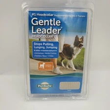 PetSafe Gentle Leader Head Collar, Trainer, Size Medium 25-60 lbs, Fawn ~ NEW