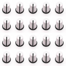 20pcs White EQ Rotary Knob Cap For Pioneer DJM-700 800 900 2000 DAA1176 DAA1305