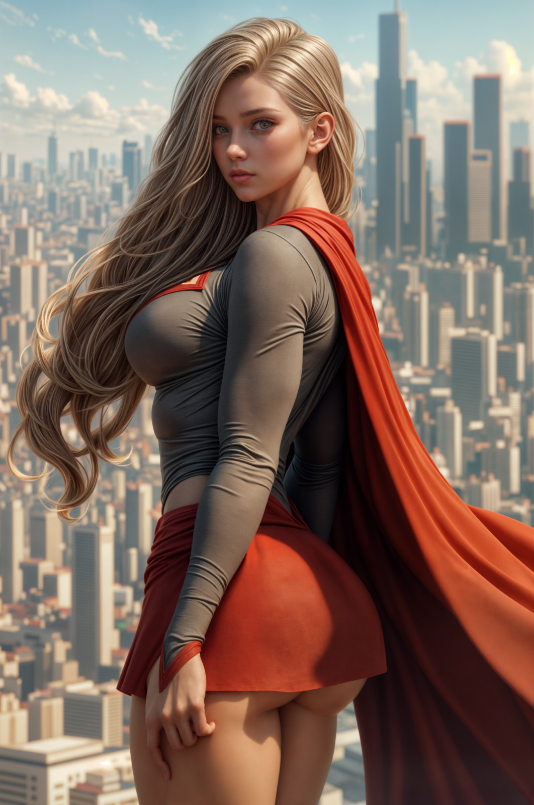SUPERGIRL 06 Fine Art Print 13x19 Limited 1/30 Superman NO EXTRA FEES