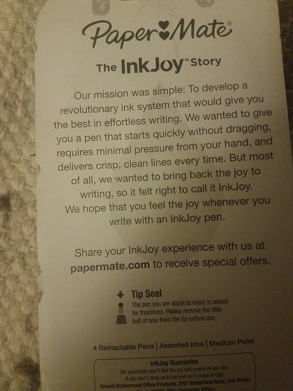 PaperMate Inkjoy 700 RT M 1.0 