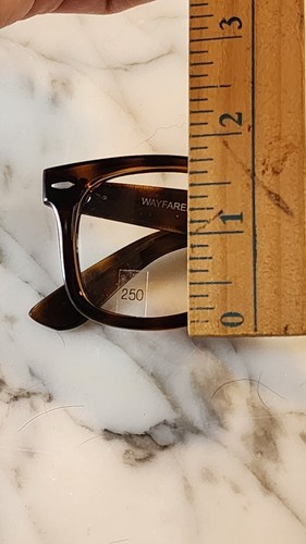 New RAY-BAN Rx-able WAYFARER Eyeglasses RB 4340-V 2012 50-22 150 Tortoise Frames - Picture 7 of 7