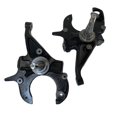 AVANT POUR 82-04 CHEVY S10 / GMC SONOMA JIMMY S15 PICKUP 2WD 2" POUCES DROP SPINDLE - Photo 5/8