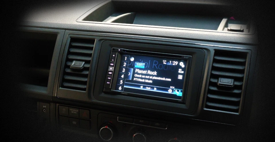 Volkswagen Transporter T5 (09-15) Professional Fit Double DIN Radio Fascia Panel - Image 4 of 4