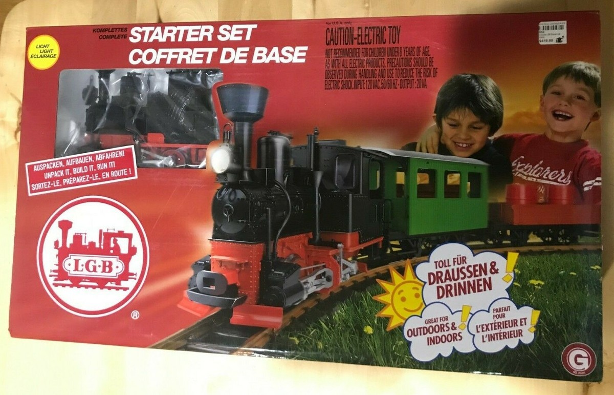 LGB 72400 Starter Set Big Train, 120 Volts (Brand New