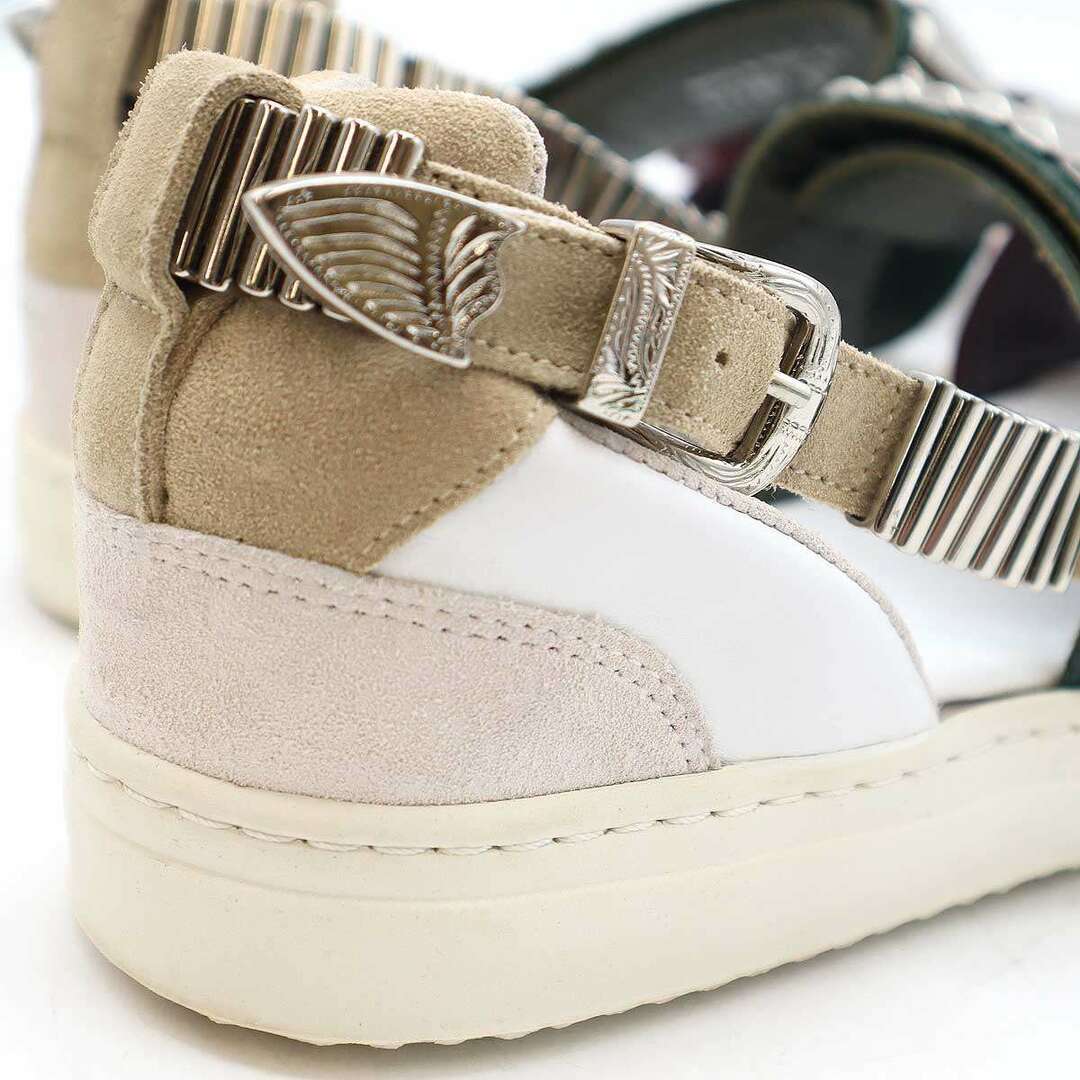 TOGA PULLA BEAMS Bespoke 19SS METAL SNEAKER SANDALS White 37 TOGA PULLA BEAMS Bespoke 19SS METAL SNEAKER SANDALS White 37