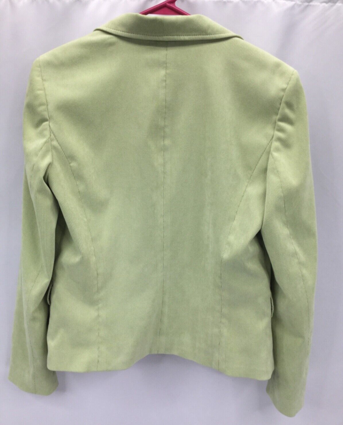 Casual Corner Mint Green Single Button Corduroy B… - image 2