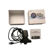 Webcam 1080p 30fps W/Built in Microphone Full HD