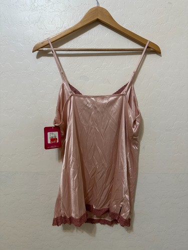 Vintge Y2K Babydoll Xhilaration Womans Satin Cami Top Size 2X Dainty Coquette - Picture 13 of 14