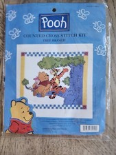 Disney Winnie The Pooh Crossstitch Kit 34019 Tigger Pooh Piglet New