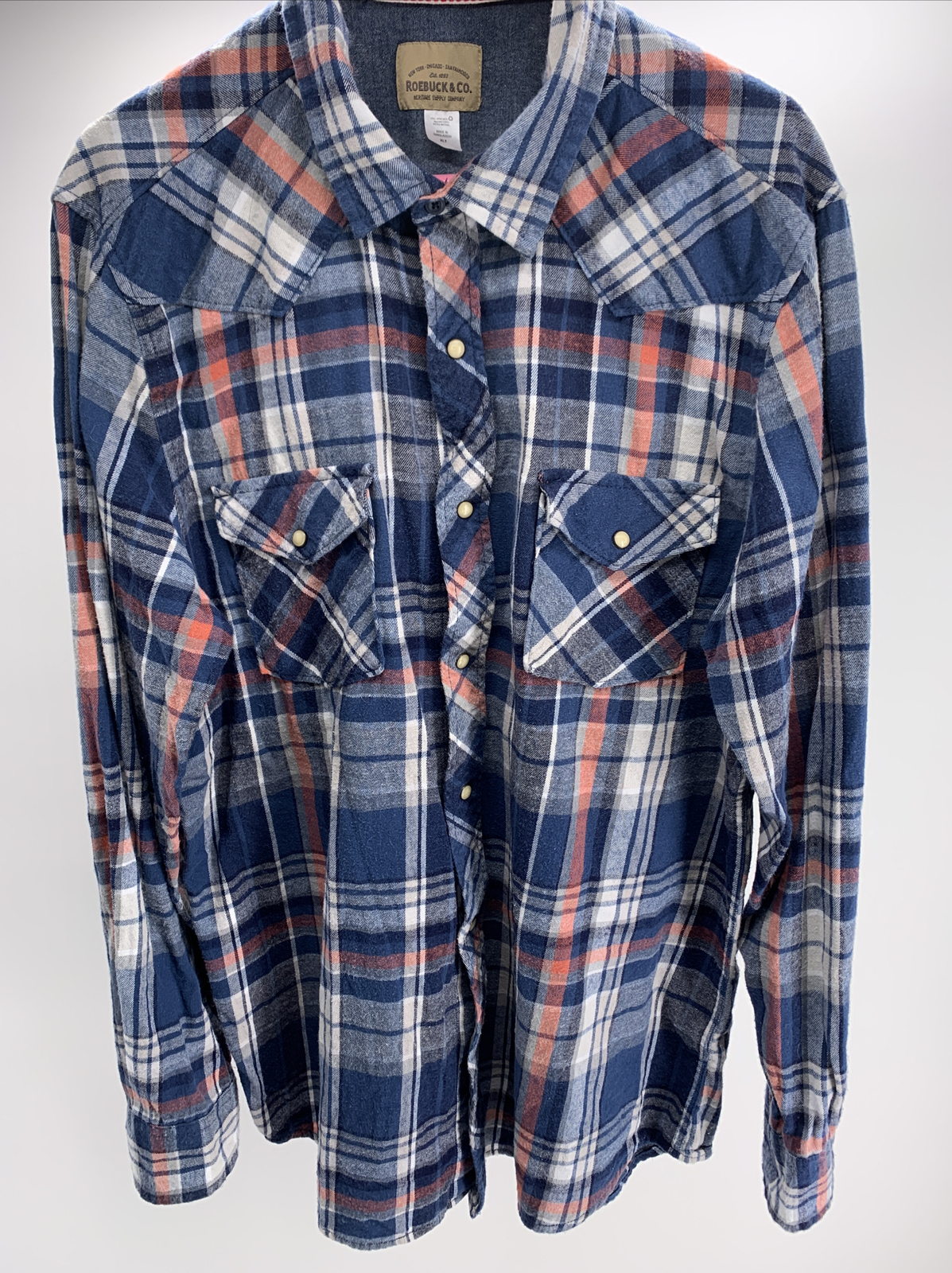 roebuck and co flannel shirts