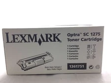 Lexmark Optra SC 1275 Toner Cartridge Black 1361751 E1